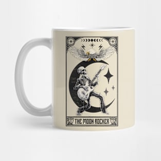 Moon rocker tarot card for rock music lovers Mug